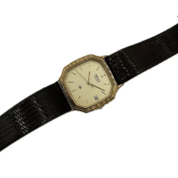 Vintage Seiko Salesman Sample 8222-5109 Men's Wristwatch Case for for Quartz - Picture 1 of 5